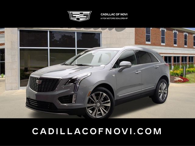 Argent Silver Metallic 2024 Cadillac XT5 SUV / Crossover Four-Wheel Drive 9-Speed Automatic