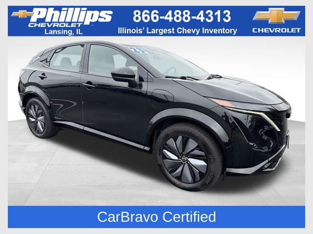 Black Diamond Pearl 2023 Nissan Ariya SUV / Crossover All-Wheel Drive Continuously Variable Transmission