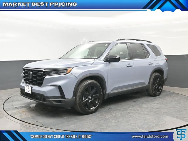 Gray 2025 Honda Pilot Black Edition AWD SUV / Crossover All-Wheel Drive Automatic