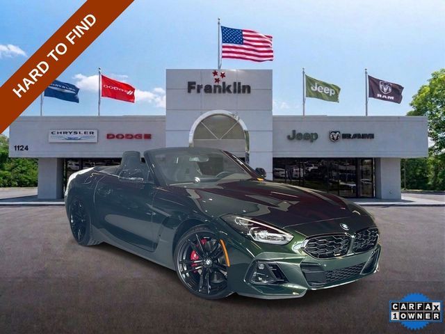 Green Metallic 2026 BMW Z4 Convertible Rear-Wheel Drive Manual