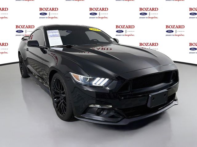 Shadow Black 2017 Ford Mustang Coupe Rear-Wheel Drive 6-Speed Automatic