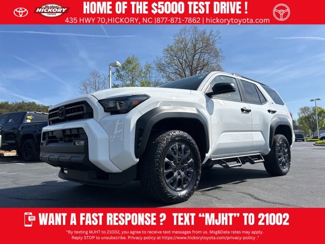 Ice Cap 2025 Toyota 4Runner SR5 4WD SUV / Crossover Four-Wheel Drive 8-Speed Automatic