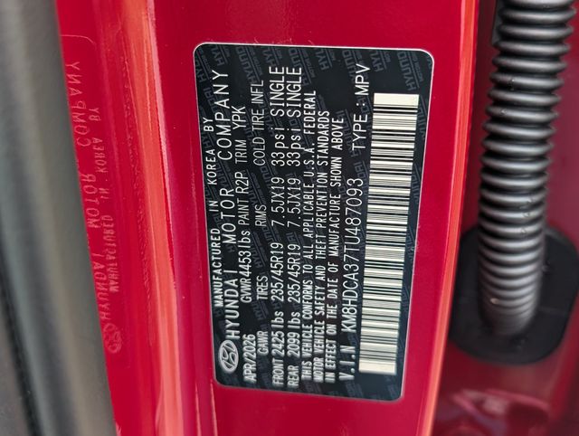 2026 Hyundai Kona SEL Premium Red at DeMontrond Gulf Freeway