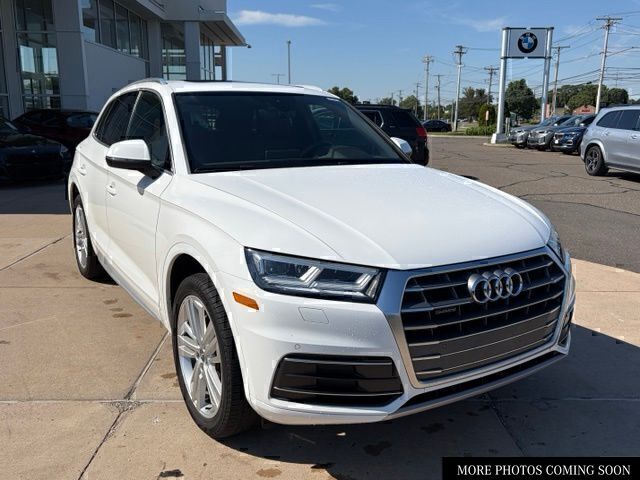 Ibis White 2018 Audi Q5 SUV / Crossover All-Wheel Drive 7-Speed Automatic