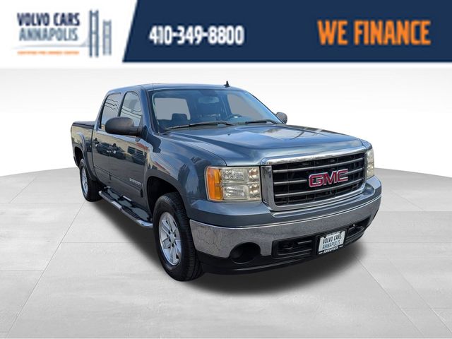 Stealth Gray Metallic 2008 GMC Sierra 1500 Work Truck Crew Cab 4WD Pickup Truck Four-Wheel Drive 4-Speed Automatic Overdrive