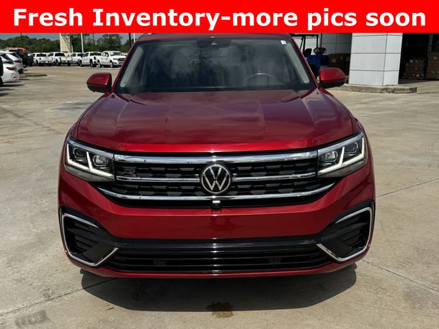 2022 Volkswagen Atlas 3.6L V6 SEL Premium R-Line Red at DeMontrond Auto Country