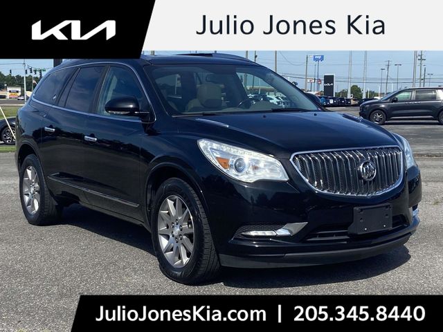 Black (Ebony Twilight Metallic) 2017 Buick Enclave Leather FWD SUV / Crossover Front-Wheel Drive 6-Speed Automatic Overdrive