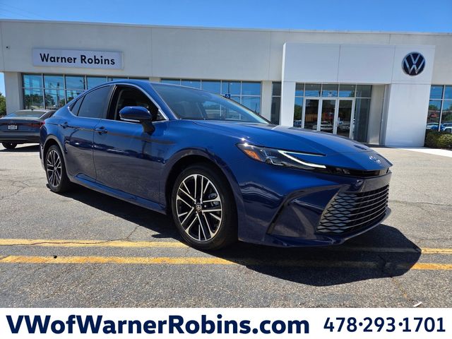 Blue 2026 Toyota Camry Sedan Front-Wheel Drive Continuously Variable Transmission