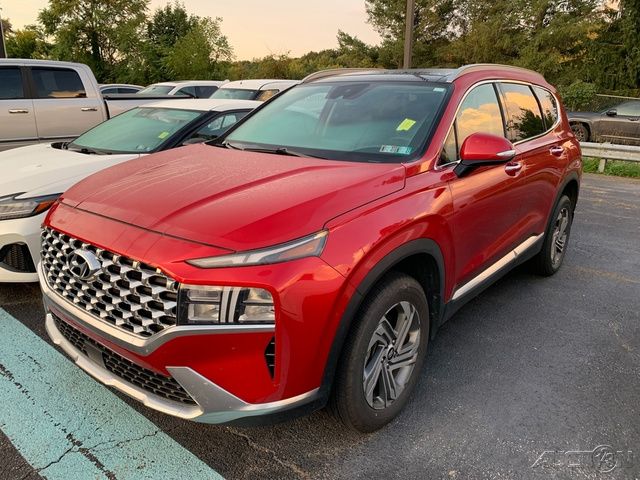 Calypso Red 2022 Hyundai Santa Fe SUV / Crossover All-Wheel Drive 8-Speed Automatic