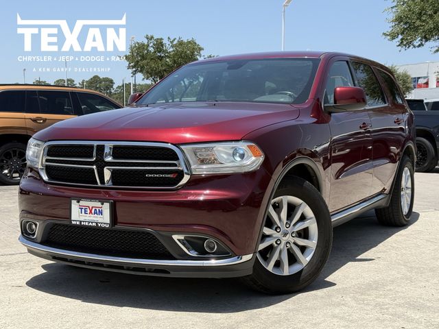 2020 Dodge Durango SXT Red at DeMontrond Auto Country