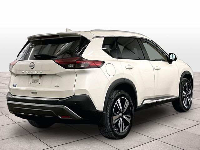 2022 Nissan Rogue SL White at Bob Ruth Ford
