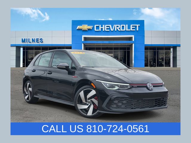 Deep Black Pearl 2024 Volkswagen Golf GTI S FWD Hatchback Front-Wheel Drive 7-Speed Dual Clutch