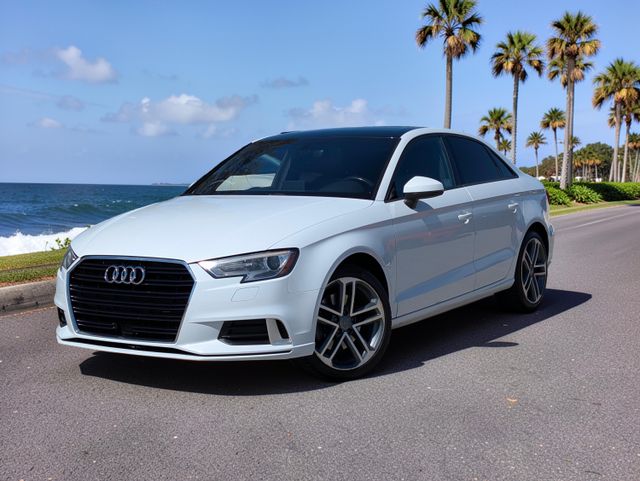 Glacier White 2018 Audi A3 2.0T Premium Sedan FWD Sedan Front-Wheel Drive 6-Speed Automatic