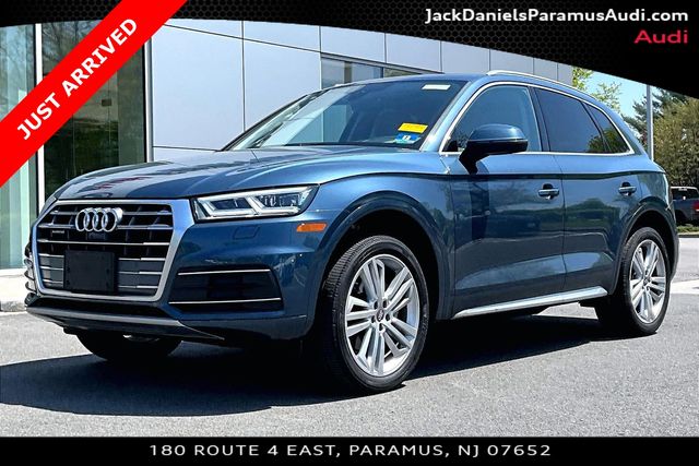 Utopia Blue Metallic 2018 Audi Q5 2.0 TFSI quattro Prestige SUV / Crossover All-Wheel Drive 7-Speed Automatic