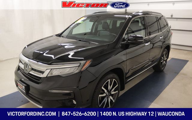 Crystal Black Pearl 2019 Honda Pilot SUV / Crossover All-Wheel Drive 9-Speed Automatic