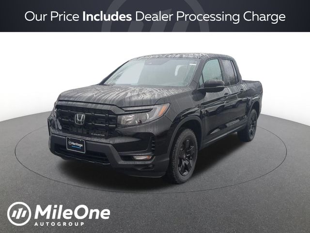 Crystal Black Pearl 2026 Honda Ridgeline Pickup Truck All-Wheel Drive 9-Speed Automatic