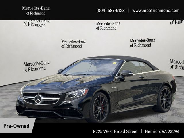 2017 Mercedes-Benz S-Class AMG S 63 Convertible 4MATIC