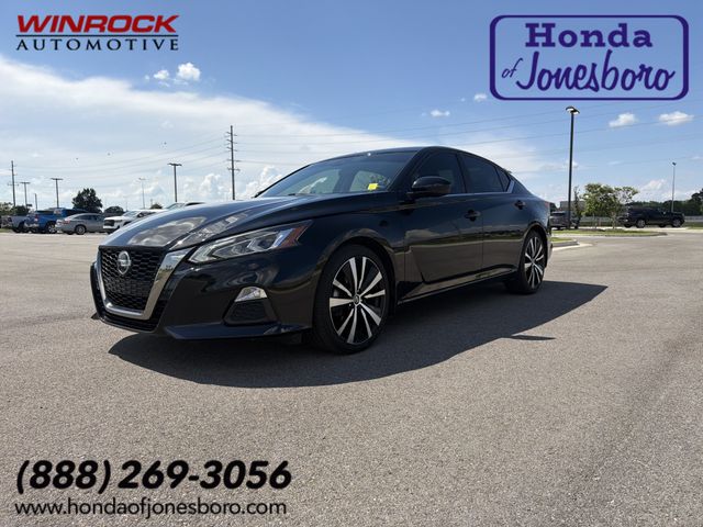Super Black 2022 Nissan Altima Sedan Front-Wheel Drive Continuously Variable Transmission