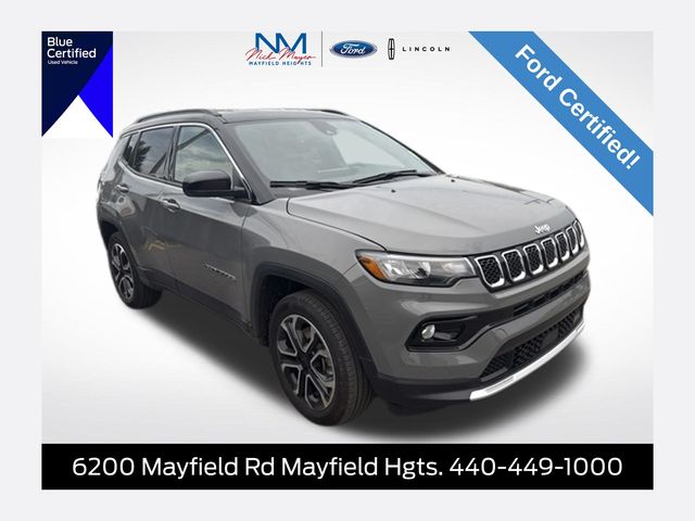 Gray Clearcoat 2024 Jeep Compass SUV / Crossover Four-Wheel Drive 8-Speed Automatic