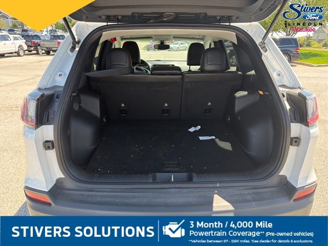 2019 Bright White Clearcoat Jeep Cherokee Trailhawk 4X4 SUV