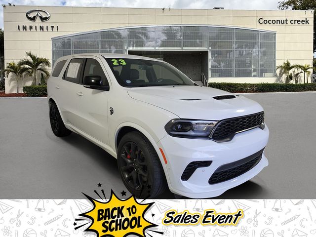 White Knuckle Clearcoat 2023 Dodge Durango SUV / Crossover All-Wheel Drive 8-Speed Automatic