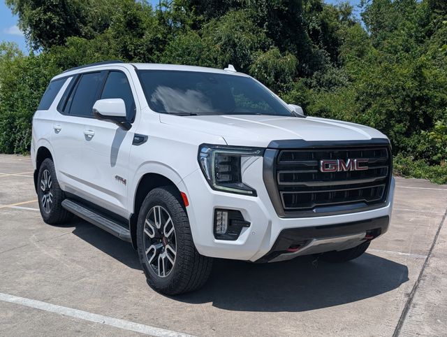 2021 GMC Yukon AT4 White at South Houston Nissan