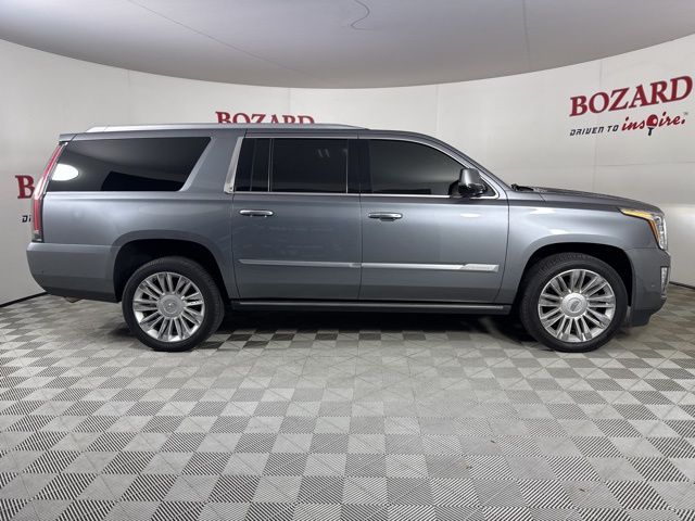 2019 Satin Steel Metallic Cadillac Escalade ESV Platinum Edition RWD SUV
