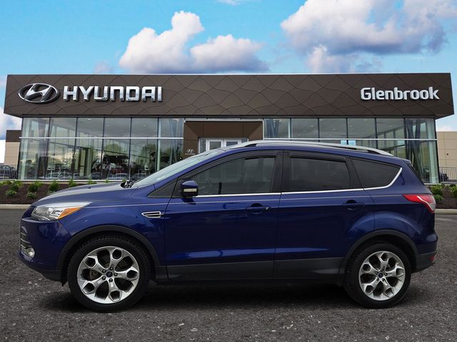 Blue 2014 Ford Escape Titanium AWD SUV / Crossover All-Wheel Drive 6-Speed Automatic