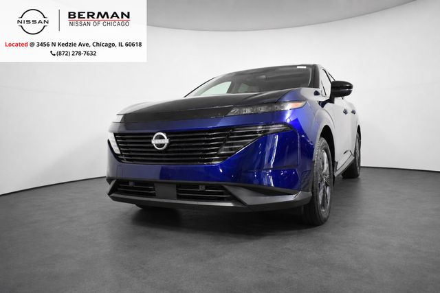 Deep Ocean Blue Pearl/Super Black 2025 Nissan Murano SUV / Crossover All-Wheel Drive 9-Speed Automatic