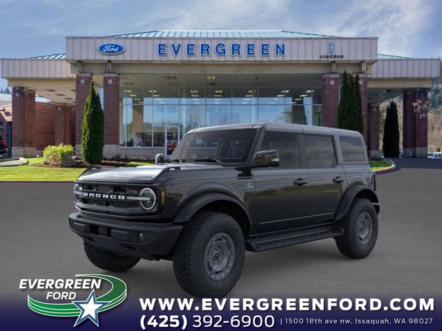 Shadow Black 2025 Ford Bronco Outer Banks 4-Door 4WD SUV / Crossover Four-Wheel Drive Automatic