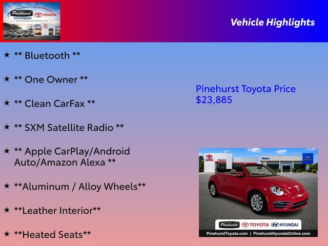 Used 2019 Volkswagen Beetle Convertible Convertible