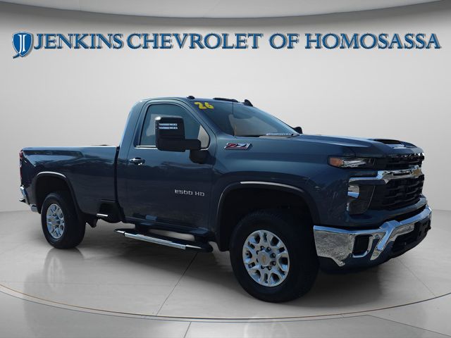 Lakeshore Blue Metallic 2025 Chevrolet Silverado 2500HD Pickup Truck Four-Wheel Drive Automatic