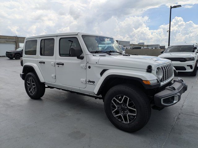 Bright White Clearcoat 2025 Jeep Wrangler SUV / Crossover Four-Wheel Drive 8-Speed Automatic