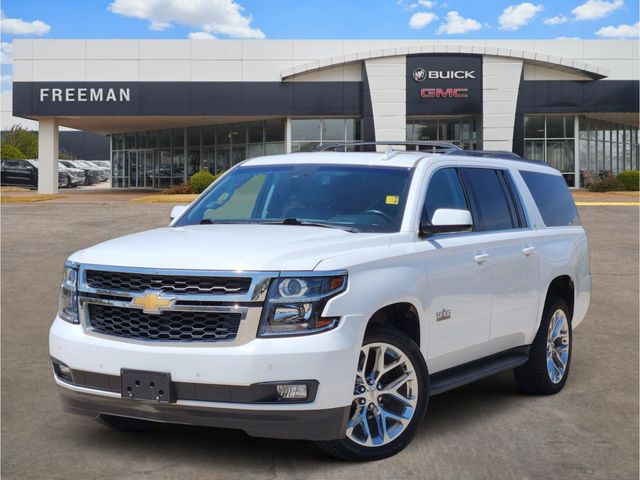 Summit White 2019 Chevrolet Suburban SUV / Crossover 4X2 6-Speed Automatic Overdrive