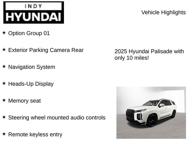 New 2025 Hyundai Palisade For Sale in Indianapolis, IN