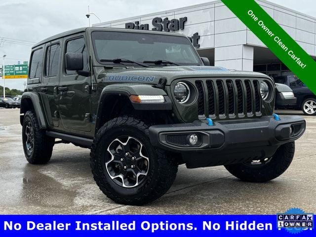 2023 Jeep Wrangler Rubicon 4xe Green at DeMontrond Gulf Freeway