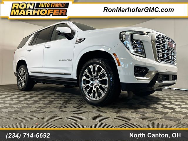 Summit White 2025 GMC Yukon SUV / Crossover Four-Wheel Drive