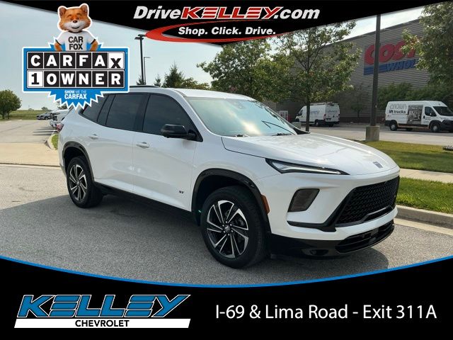 White Frost Tricoat 2025 Buick Enclave SUV / Crossover Front-Wheel Drive 8-Speed Automatic