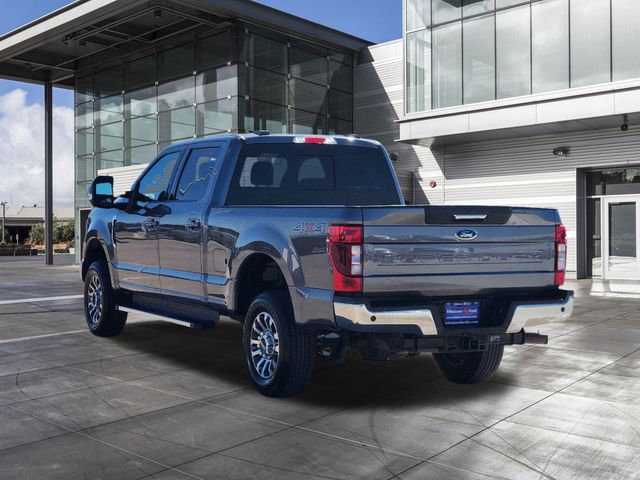 2022 Gray Metallic Ford Super Duty F-350 SRW Lariat 4X4 Truck