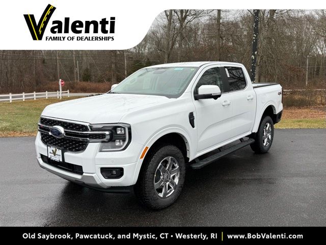 Oxford White 2025 Ford Ranger Pickup Truck Four-Wheel Drive Automatic