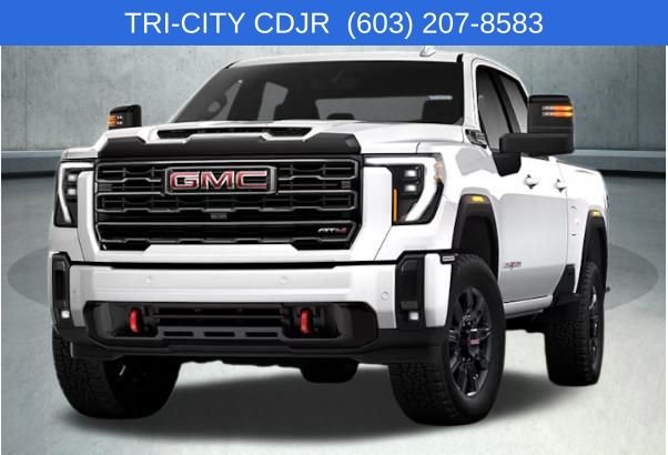 Summit White 2025 GMC Sierra 2500HD Pickup Truck Four-Wheel Drive Automatic