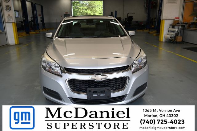 Silver Ice Metallic 2015 Chevrolet Malibu Sedan Front-Wheel Drive 6-Speed Automatic Overdrive