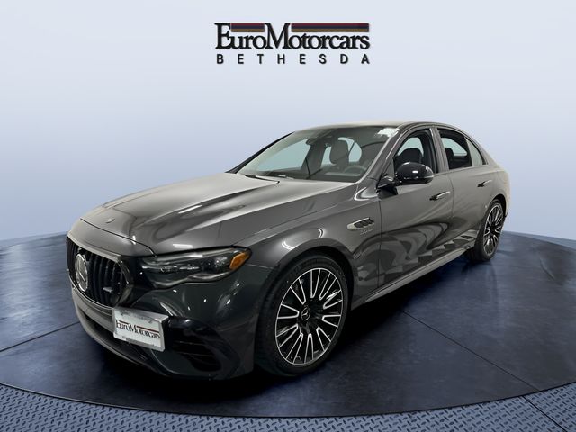 Gray (Graphite Grey Metallic) 2026 Mercedes-Benz E-Class Sedan All-Wheel Drive 9-Speed Automatic