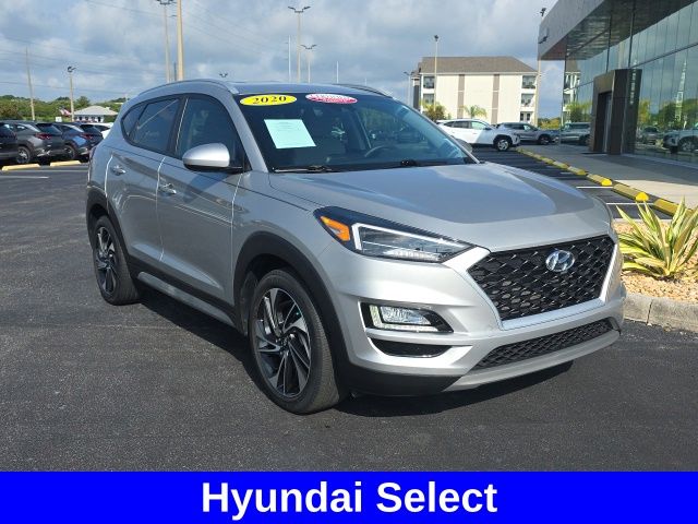 Stellar Silver 2020 Hyundai Tucson SUV / Crossover Front-Wheel Drive 6-Speed Automatic
