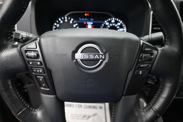 2022 Super Black Nissan Frontier SV 4X4 Truck
