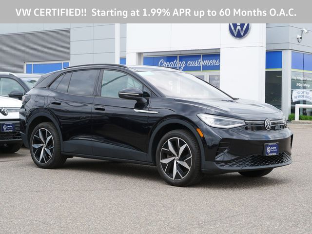 Black 2023 Volkswagen ID.4 Pro S AWD SUV / Crossover All-Wheel Drive Automatic