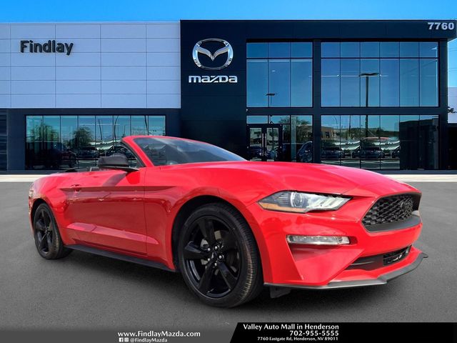 Race Red 2021 Ford Mustang Convertible Rear-Wheel Drive Automatic