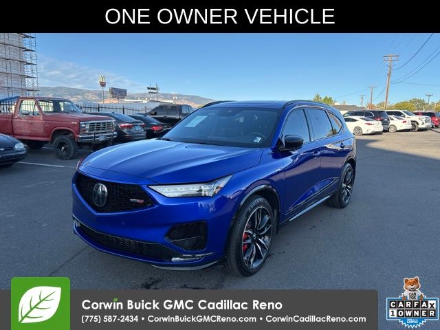 Blue 2023 Acura MDX SUV / Crossover All-Wheel Drive Automatic