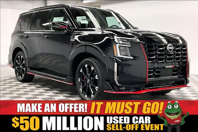 Black Diamond Pearl 2026 Nissan Armada SUV / Crossover Four-Wheel Drive 9-Speed Automatic