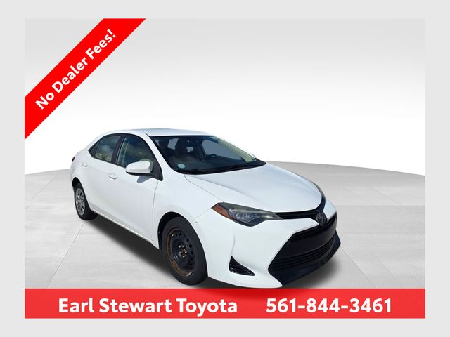 2018 Toyota Corolla LE Blanco (Super White) Sedán Tracción delantera Transmisión variable continua